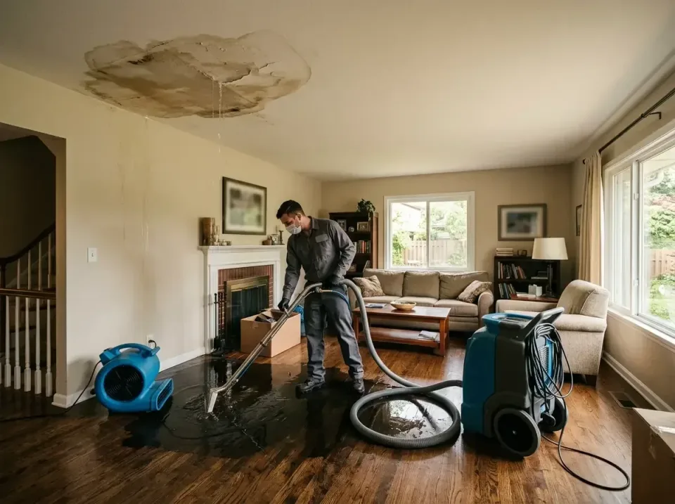 attic-pipe-burst-ceiling-drip-008 — frequently asked questions, Water Damage Restoration & Carpet Care in Westwego, LA